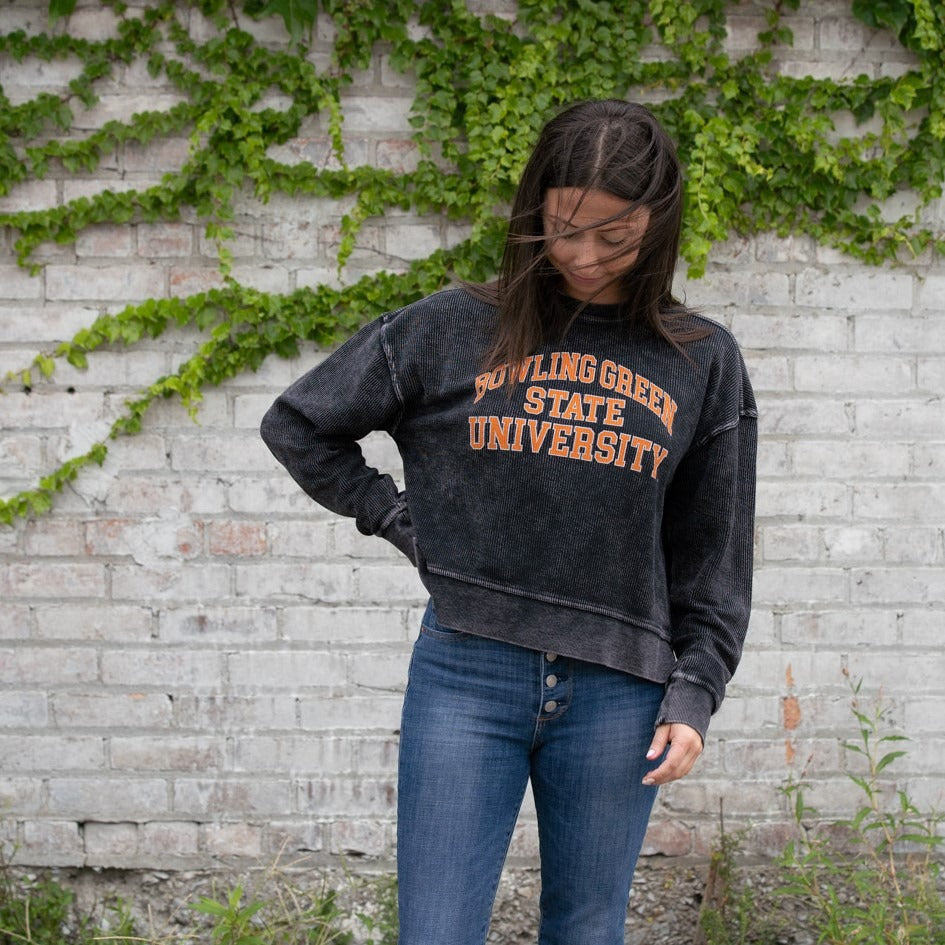 bowling green corded sweatshirt